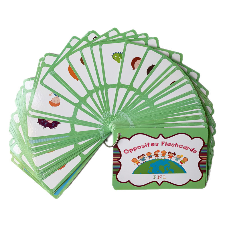 Kids Toys Latest - The 100 Groups Opposites Flashcards English