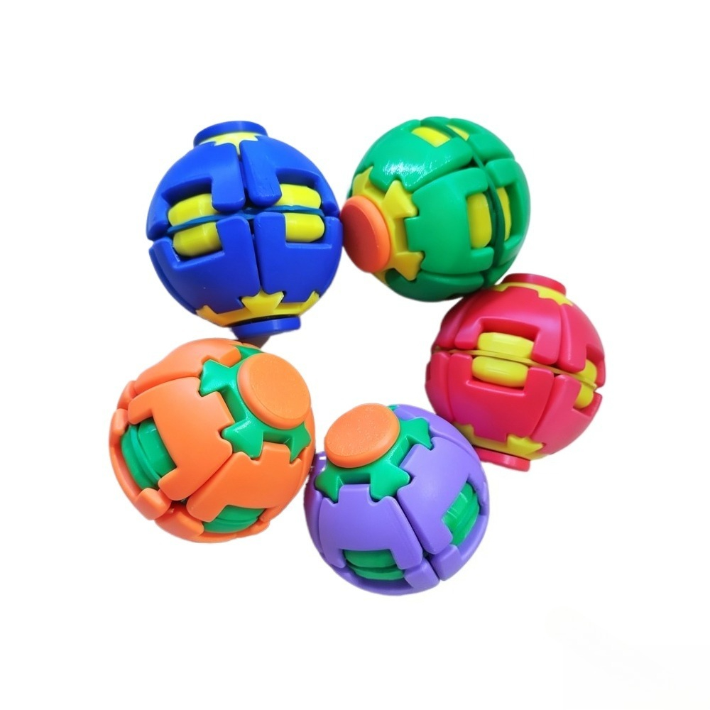 Sensory Fidget Toys - Transforming Fidget Spinner Ball Press To
