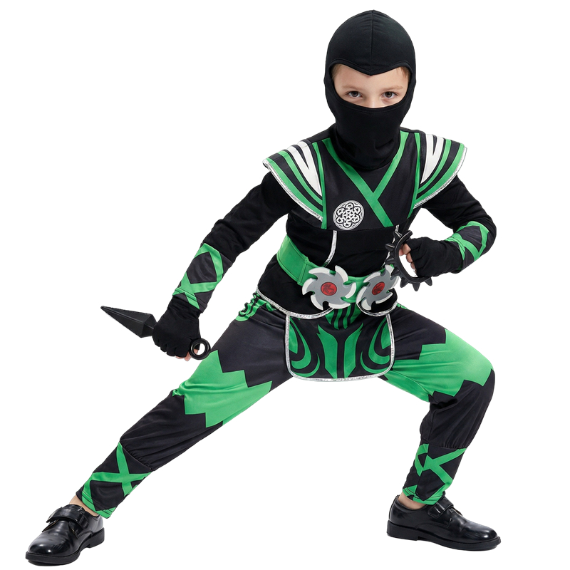Kids Toys Kit - Japanese Ninja Costume Set for Children