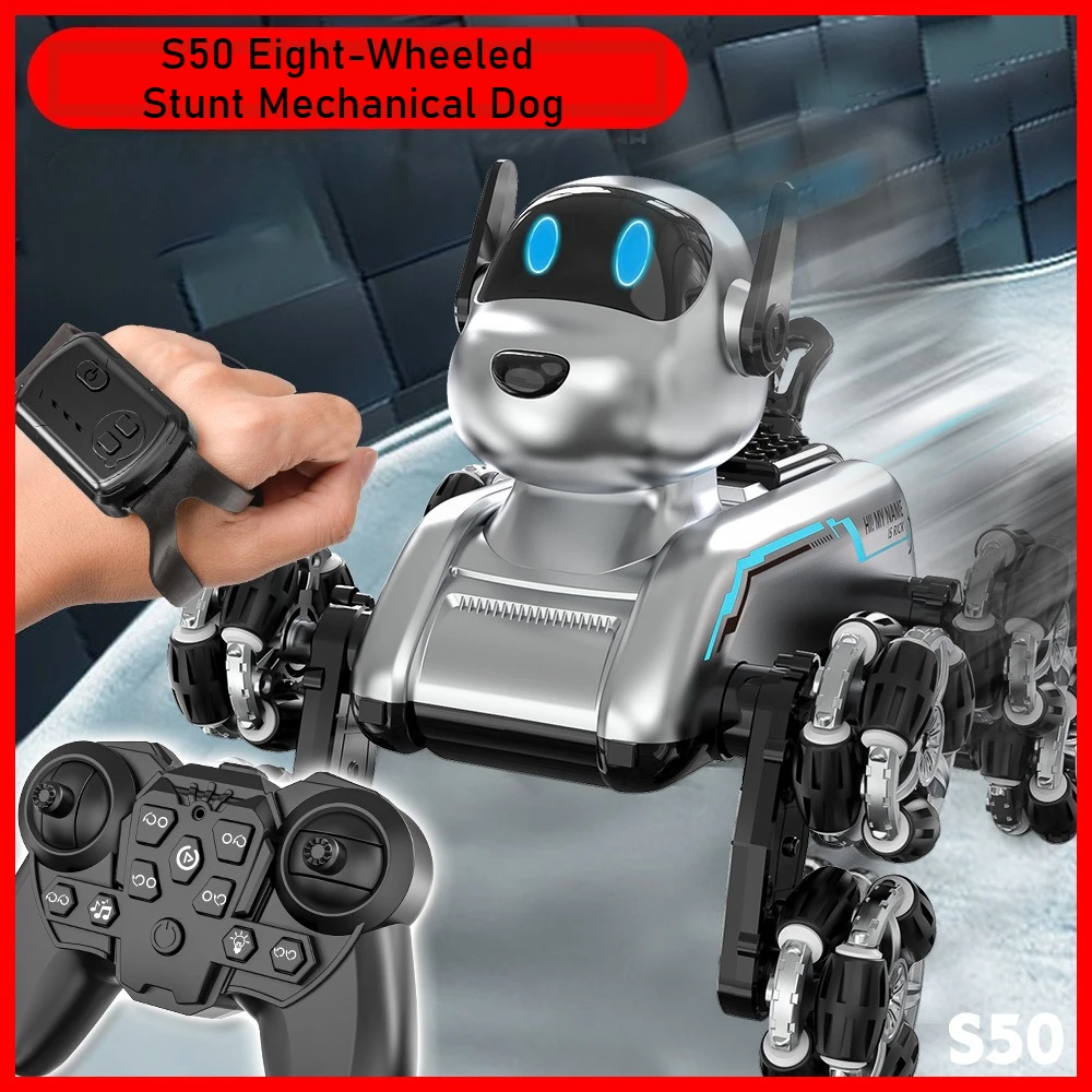 Remote Control Car - S50 Intelligent Robot Dog Gesture-Sensing Shape-Shifting