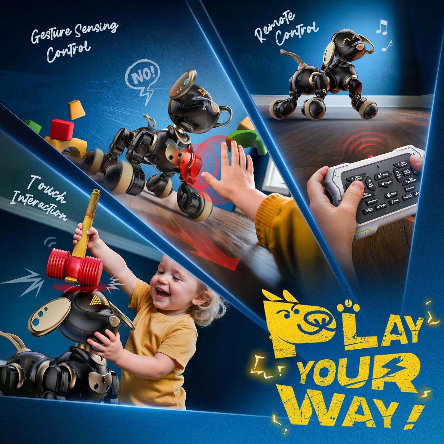 Kid Toys And More - Smart 2.4G AI Robot dog toy
