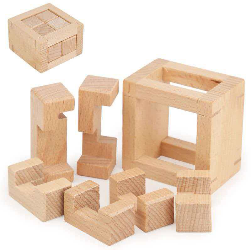 Wooden Puzzle Kids - YueYu II Wooden Disentanglement Puzzles Difficult
