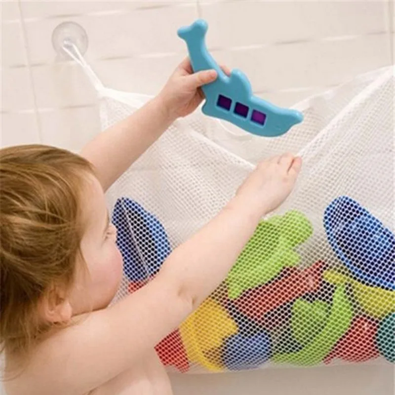 Kids Storage Toys - Baby Bathroom Mesh Bath Bag Kids