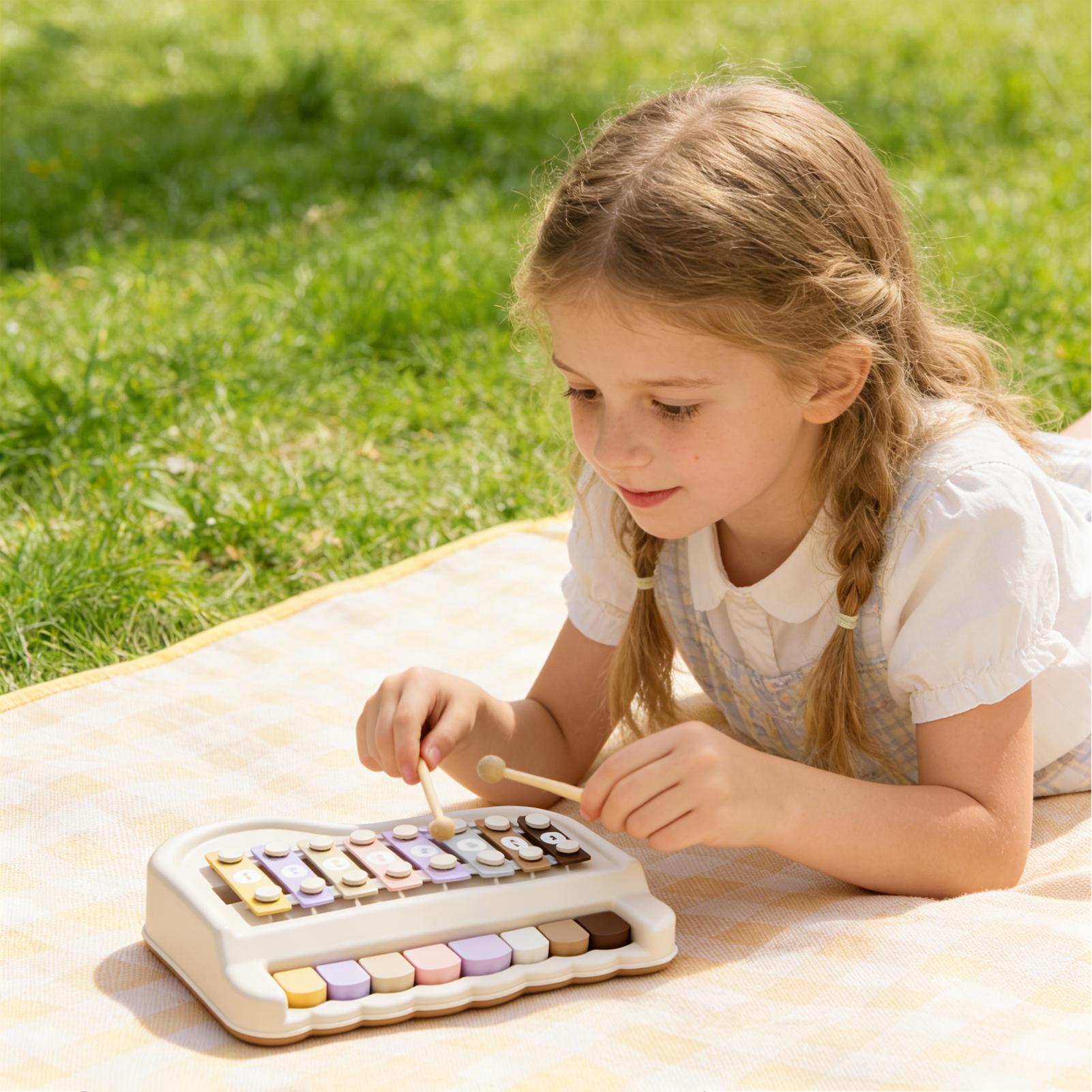 Kids Toys Xylophone - Piano Xylophone For Kids Portable Musical