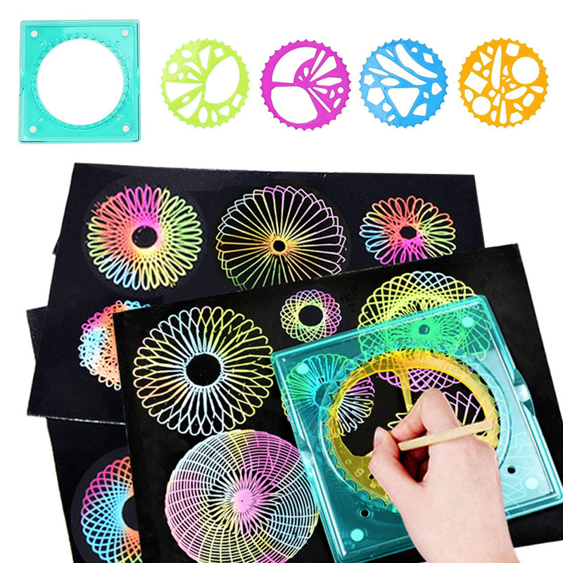 Kids Toys Under £5 - 5 in 1 Spiral Art Gear