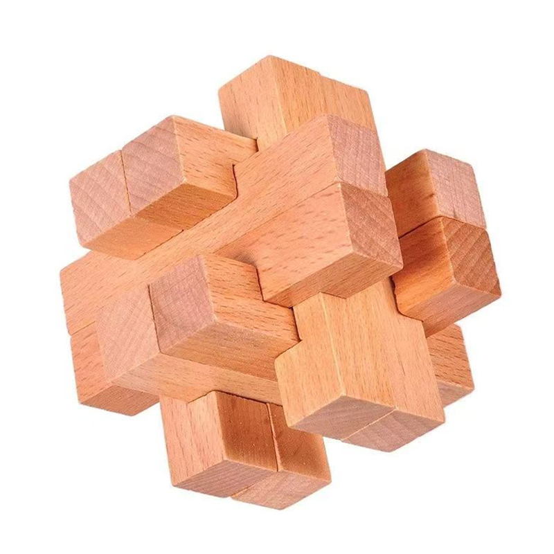 Wooden Puzzle Kids - Wooden Brain Teaser for Adults Kids