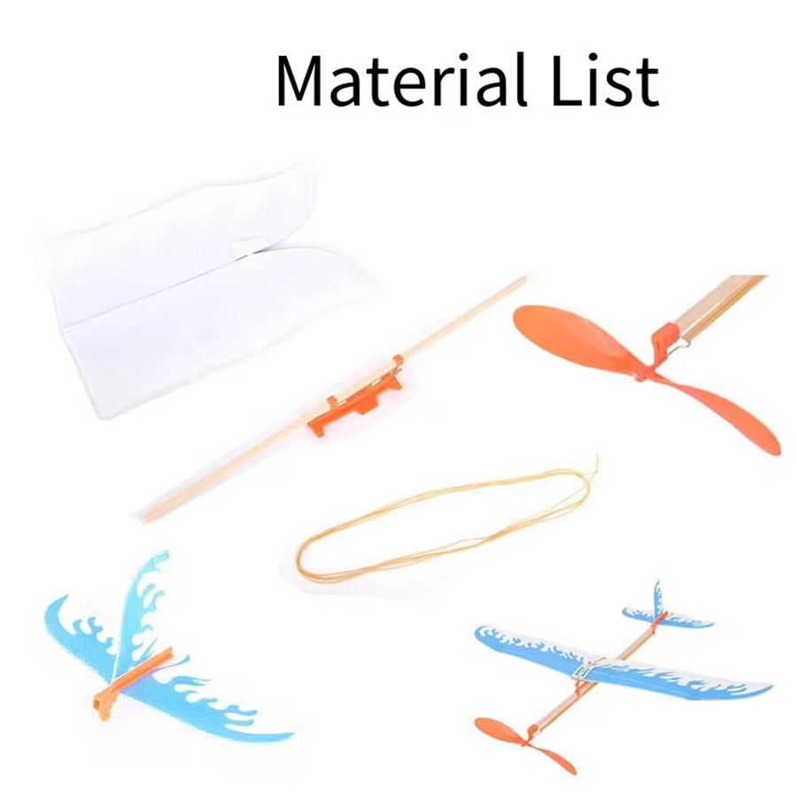 DIY Rubber Band Airplanes Powe - огляд і ціна Kids Toys Kit