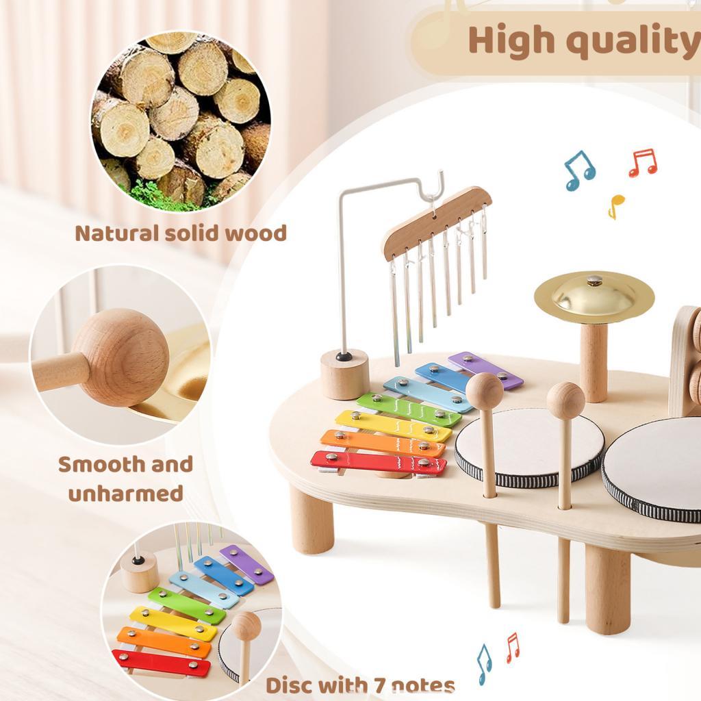 Xylophone Drum Set Learning To - огляд і ціна Kids Toys Xylophone