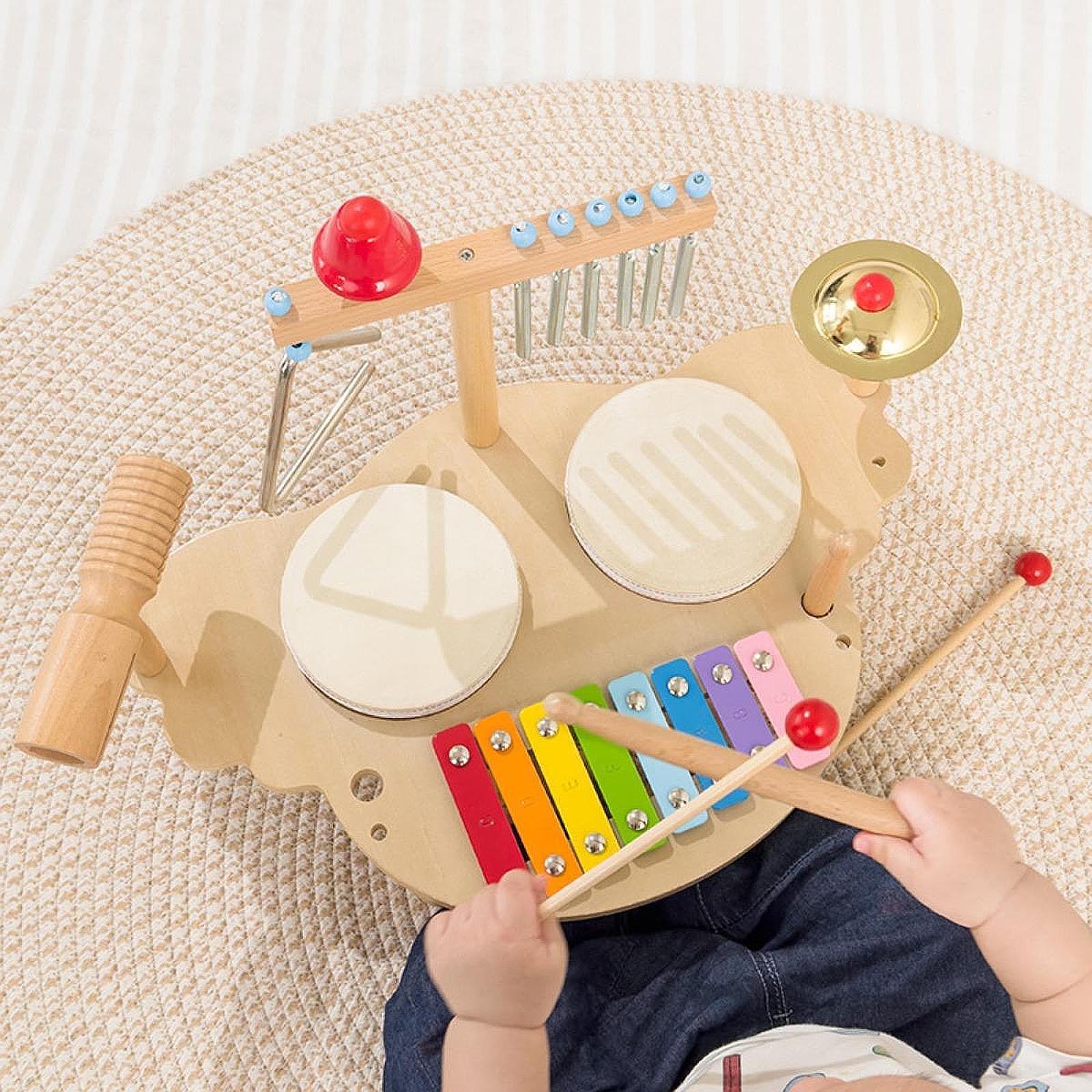 Wooden Musical Instruments Kid - огляд і ціна Kids Toys Xylophone