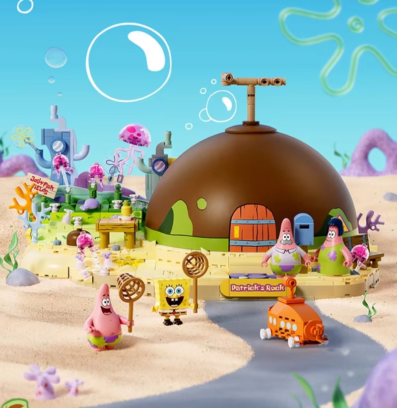 Areax Spongebob Bikini Bottom  - огляд і ціна Kids Toys Blocks