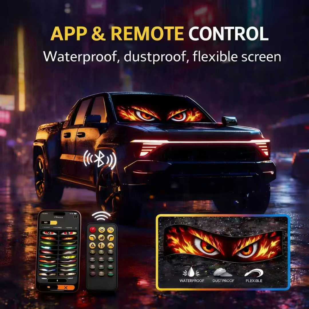 2pcs/Set LED Flexible Screen R - огляд і ціна Remote Control Car
