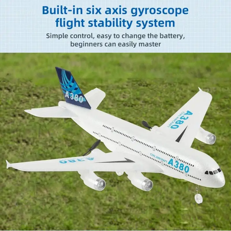 2.4G RC A380 Foam Airplane Gyr - огляд і ціна Kid Toys And More