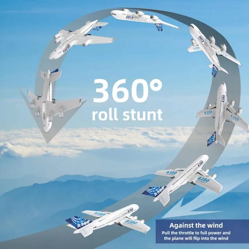 2.4G RC A380 Foam Airplane Gyr - огляд і ціна Kid Toys And More