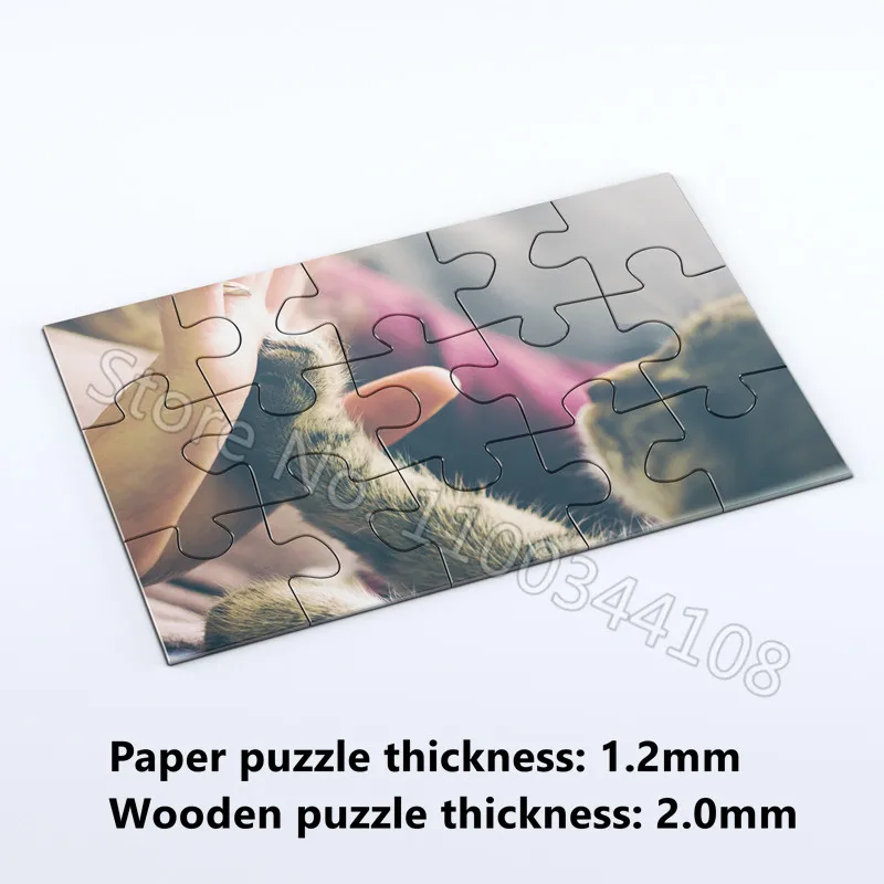 Photo Custom Puzzle 300/500/10 - огляд і ціна Wooden Puzzle Kids