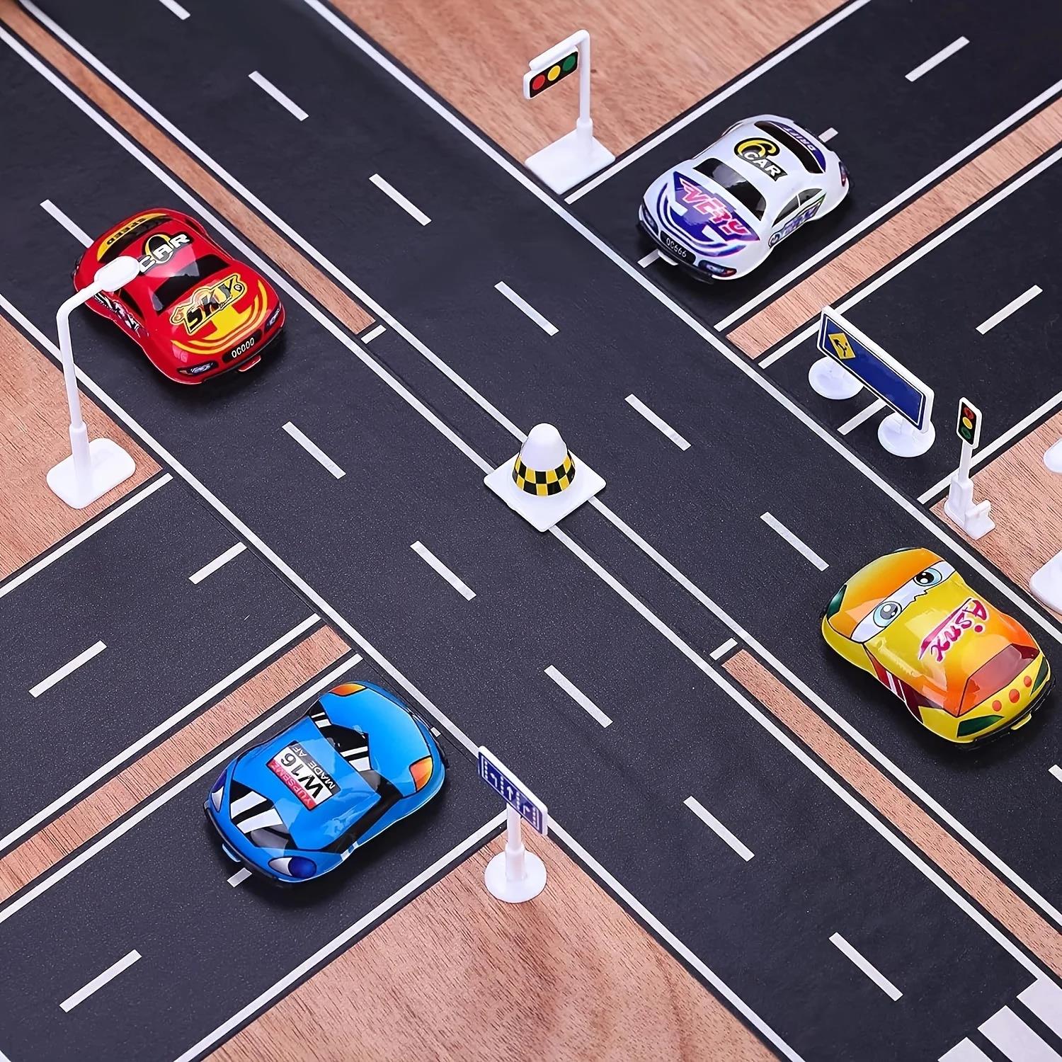 2Pcs Reusable Road Stickers Bl - огляд і ціна Kids Toys Kit