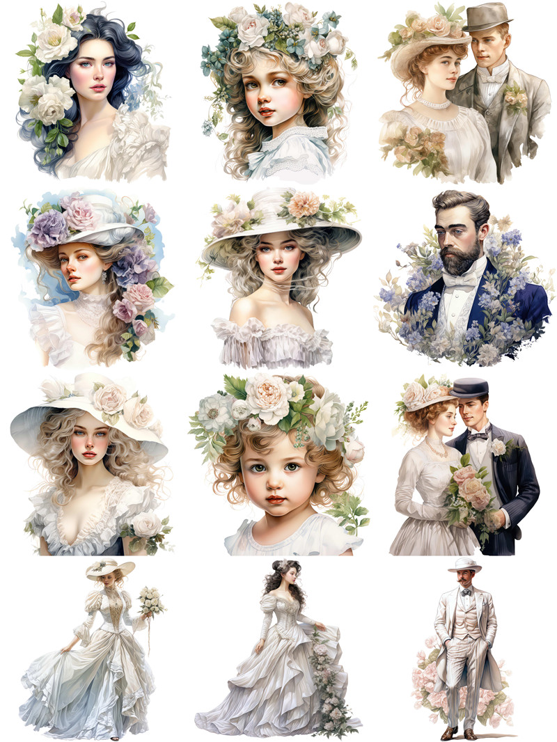 Victoria Flower Girl Stickers  - огляд і ціна Kids Toys Victoria