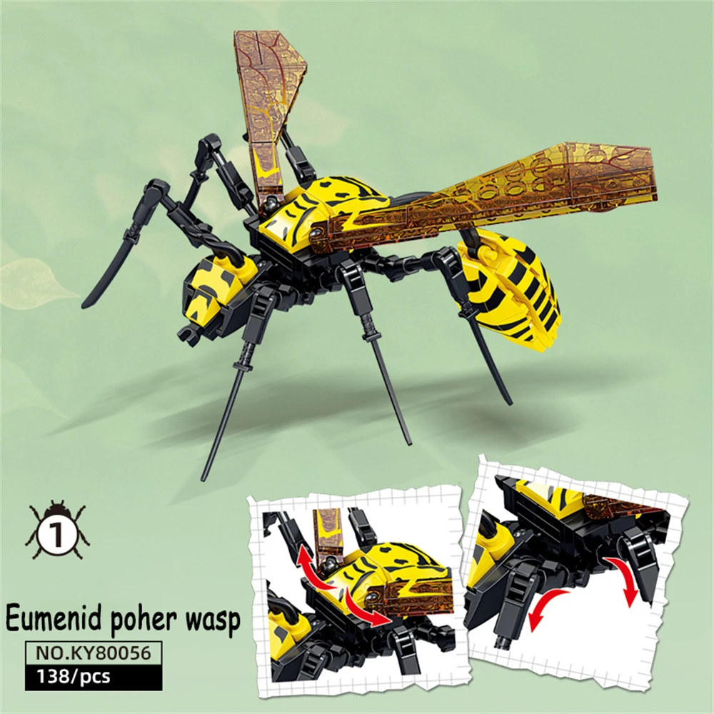 Mosquito Insects Building Bloc - огляд і ціна Kid Toys And More