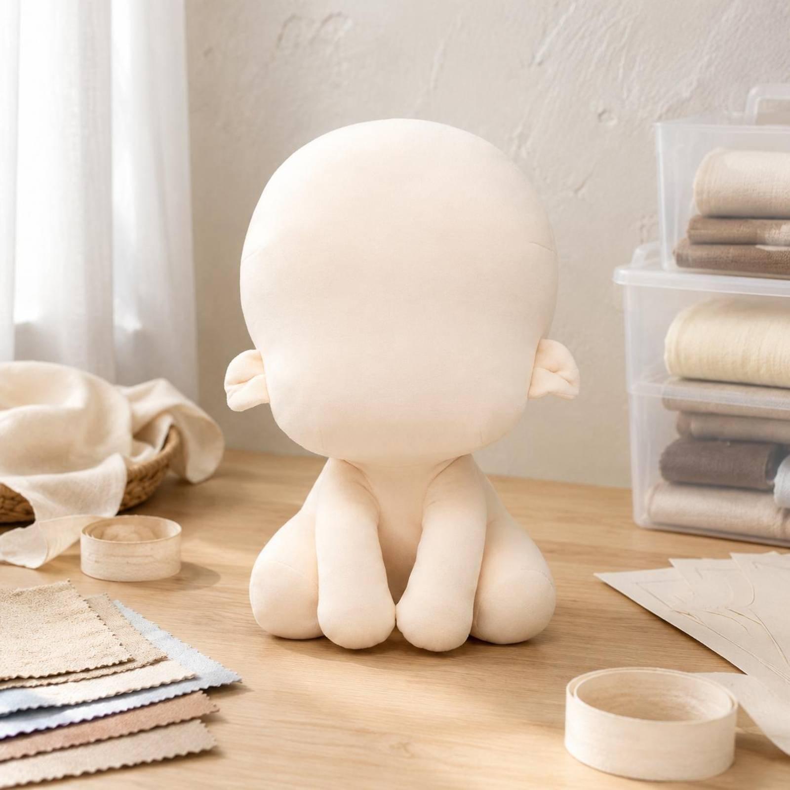Soft Plush Doll Body Unprinted - огляд і ціна Kids Toys Kit