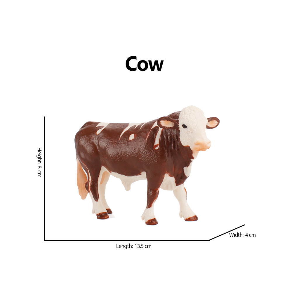 Toy Animals Figure Cattle Cow  - огляд і ціна Kids Toys Reviews