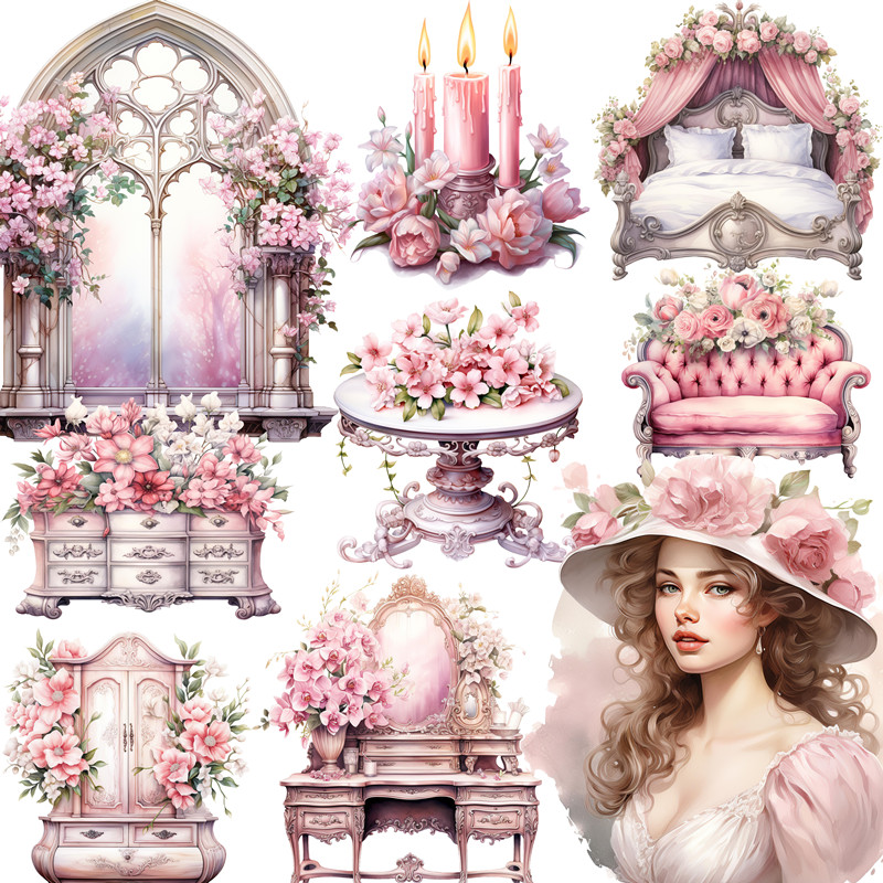 Pink Victoria Stickers Crafts  - огляд і ціна Kids Toys Victoria