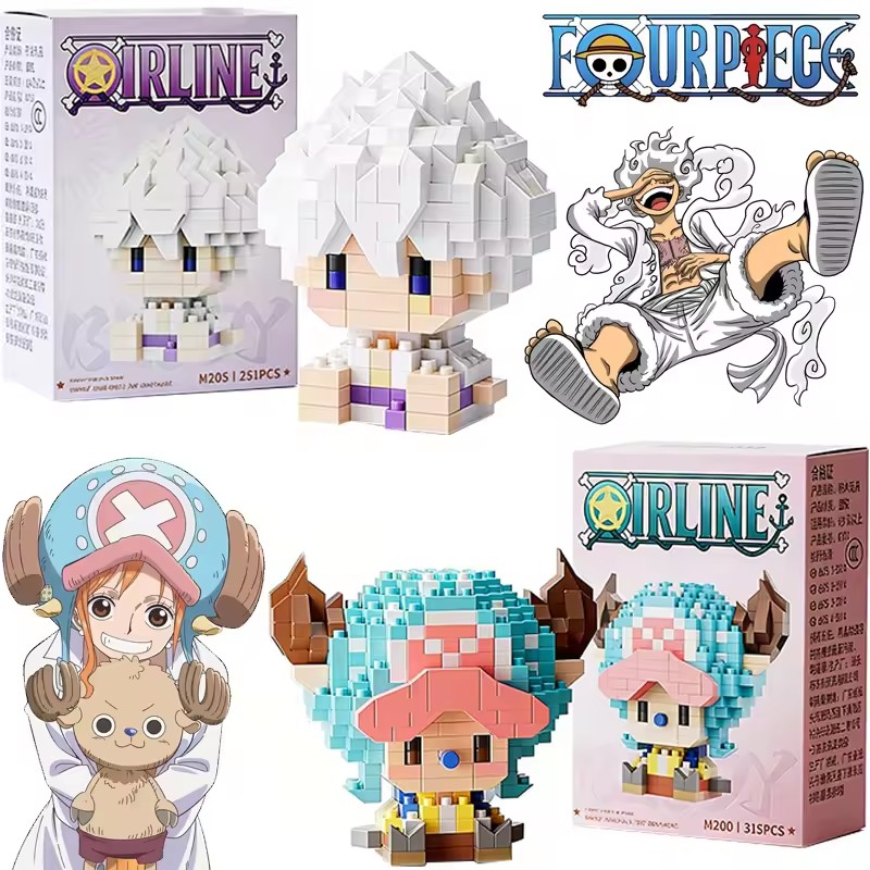 One Piece Anime Sun God Nika L - огляд і ціна Kids Toys Blocks