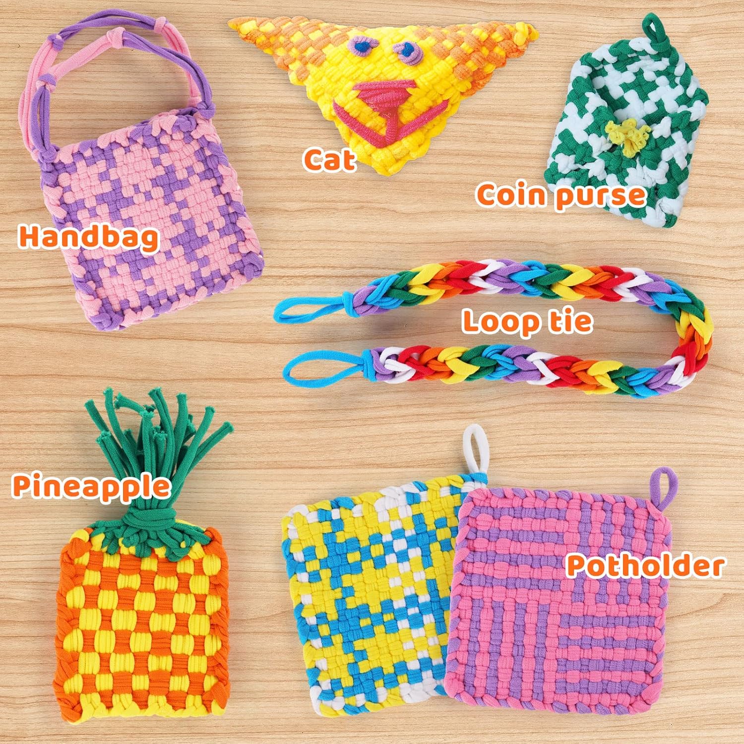 Weaving Loom Kit Toys, DIY Art - огляд і ціна Kids Toys Under £5