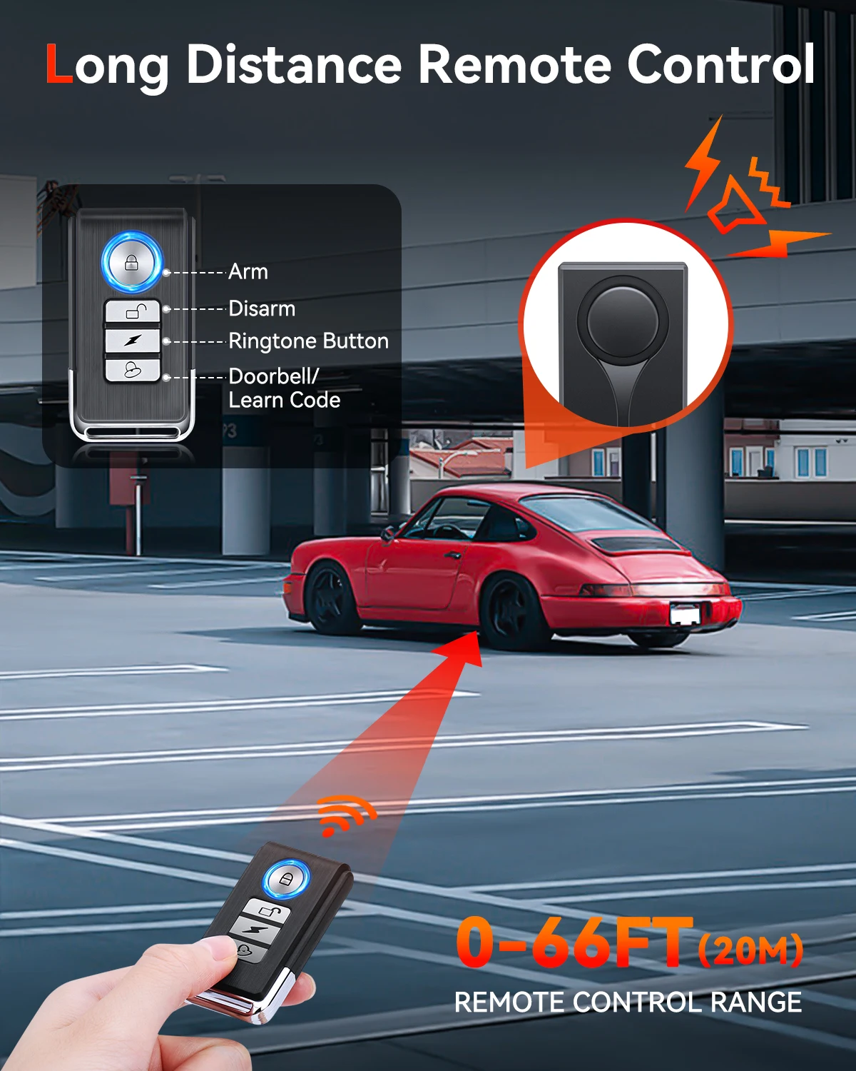 Extractme RV Alarm 108dB Car V - огляд і ціна Remote Control Car