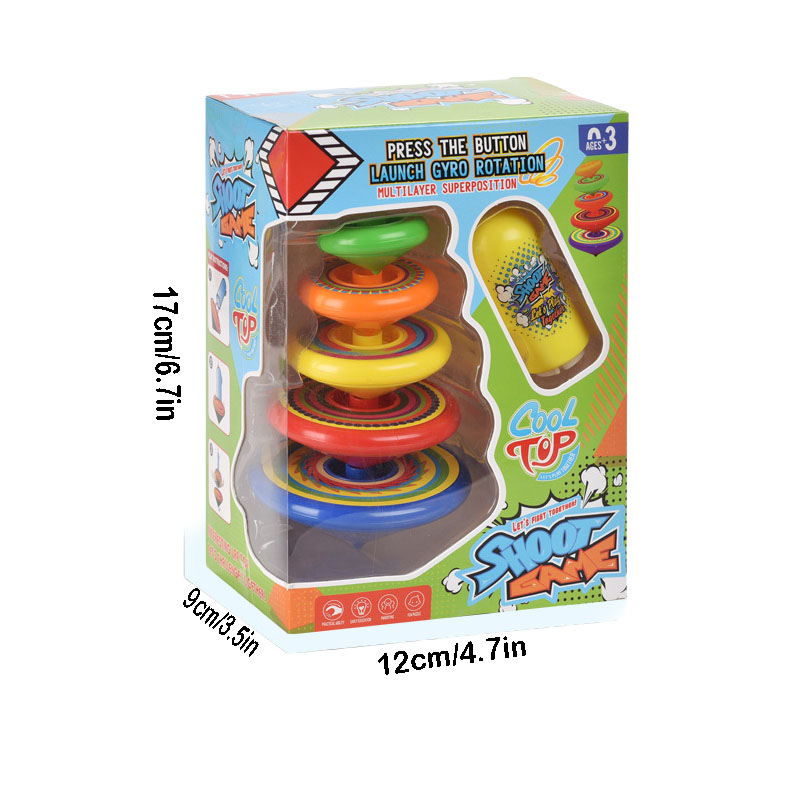 Stacking Spinning Top Toy For  - огляд і ціна Kids Toys Under £5