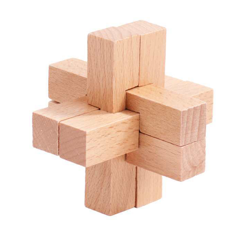 Wooden Luban Puzzle for Adults - огляд і ціна Wooden Puzzle Kids