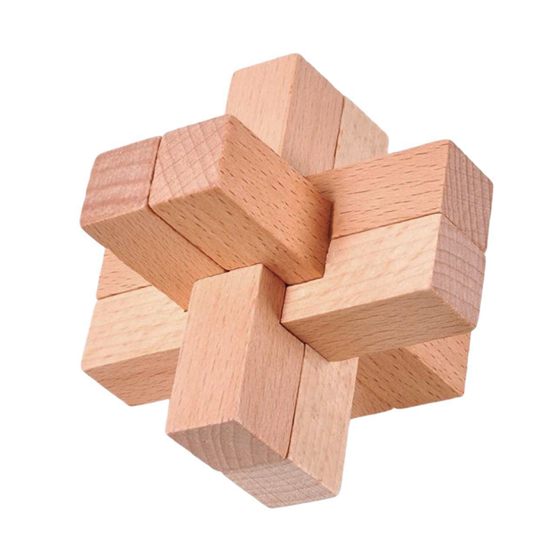 Wooden Luban Puzzle for Adults - огляд і ціна Wooden Puzzle Kids
