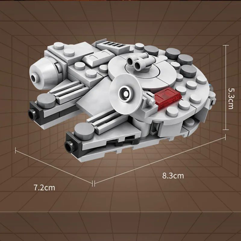 Classic Star Fighter Plane Air - огляд і ціна Kids Toys Blocks