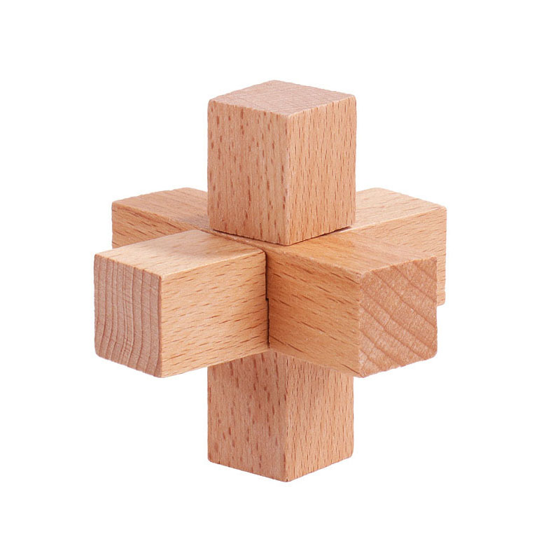 Easy Disentanglement Brain Tea - огляд і ціна Wooden Puzzle Kids