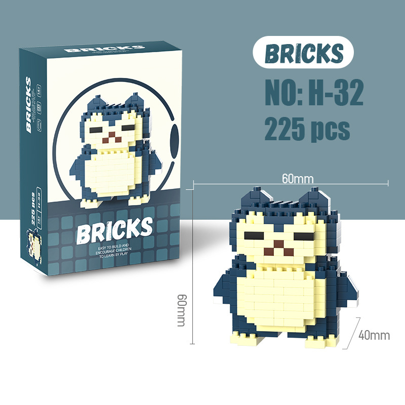 Pokemon Micro Building Blocks  - огляд і ціна Kids Toys Blocks