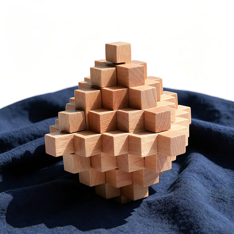 Difficult LuBan Lock Pineapple - огляд і ціна Wooden Puzzle Kids