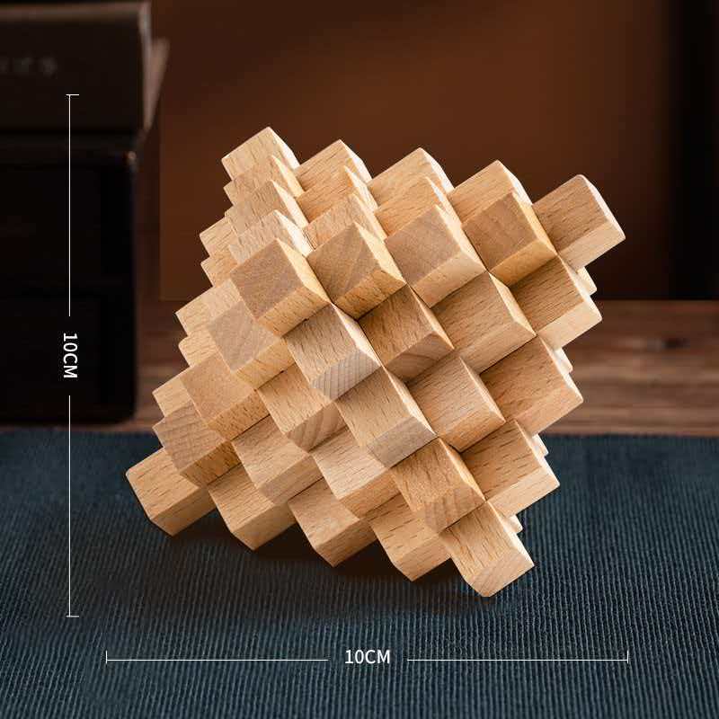 Difficult LuBan Lock Pineapple - огляд і ціна Wooden Puzzle Kids