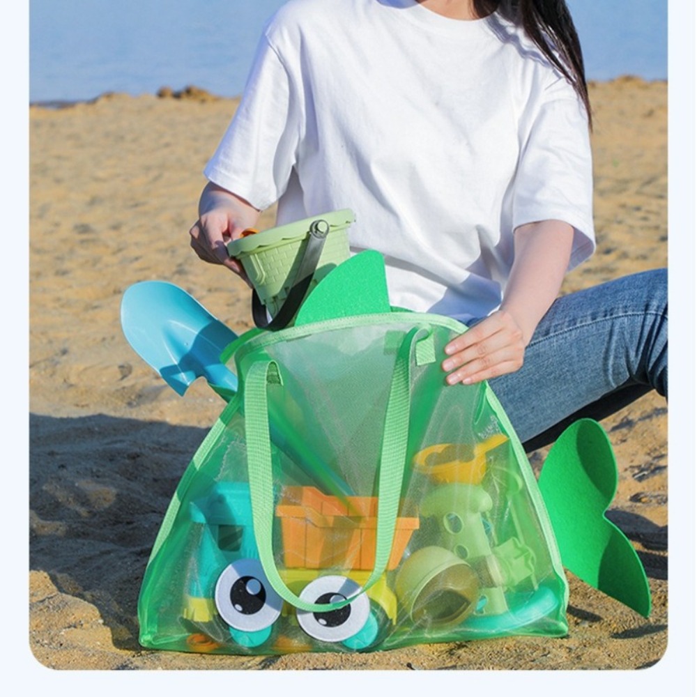 Kids Mesh Beach Bags Colorful  - огляд і ціна Kids Storage Toys