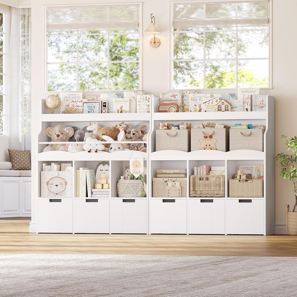 Kids Toy Storage Organizer wit - огляд і ціна Kids Storage Toys