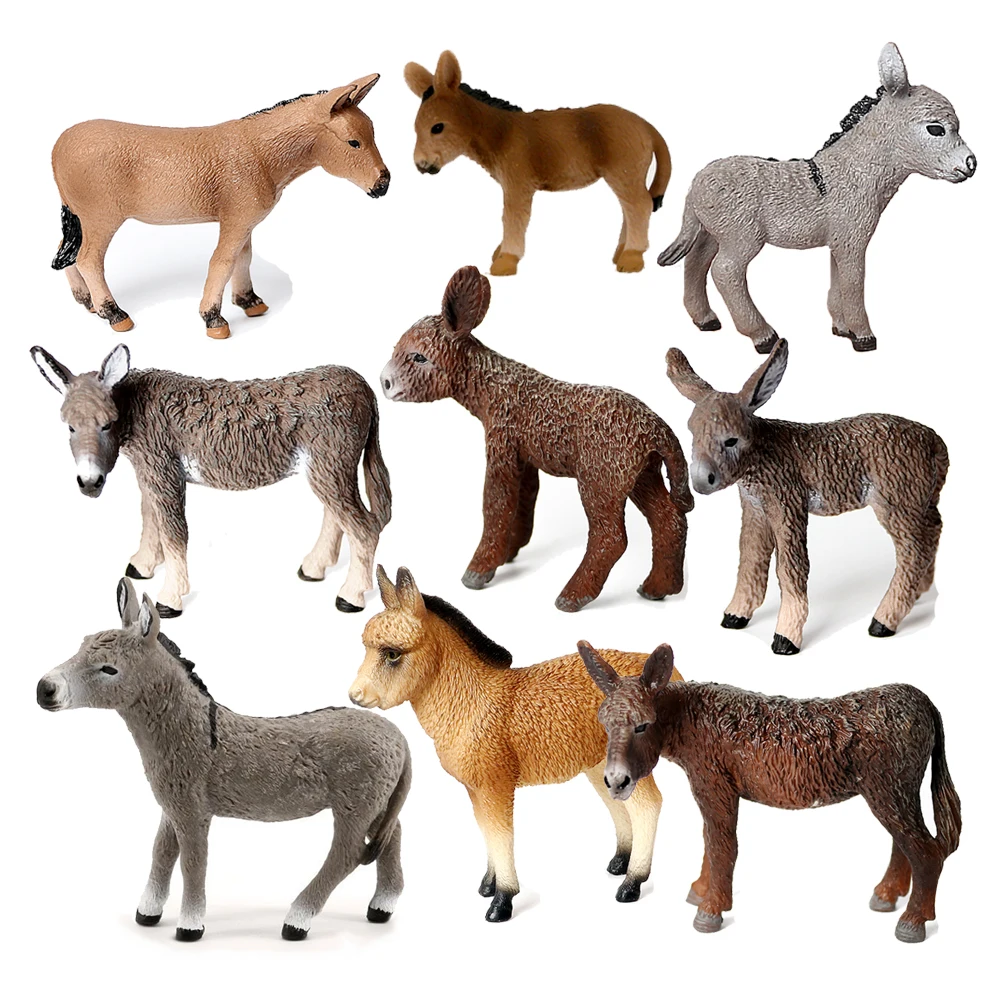 Donkey Model Toy Animals Figur - огляд і ціна Kids Toys Reviews
