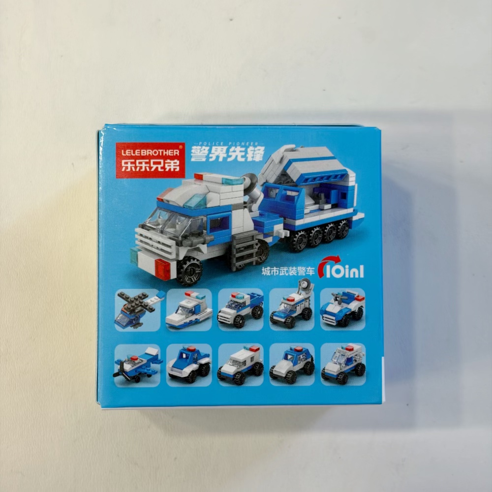 2-in-1 Police Helicopter Build - огляд і ціна Kids Toys Blocks