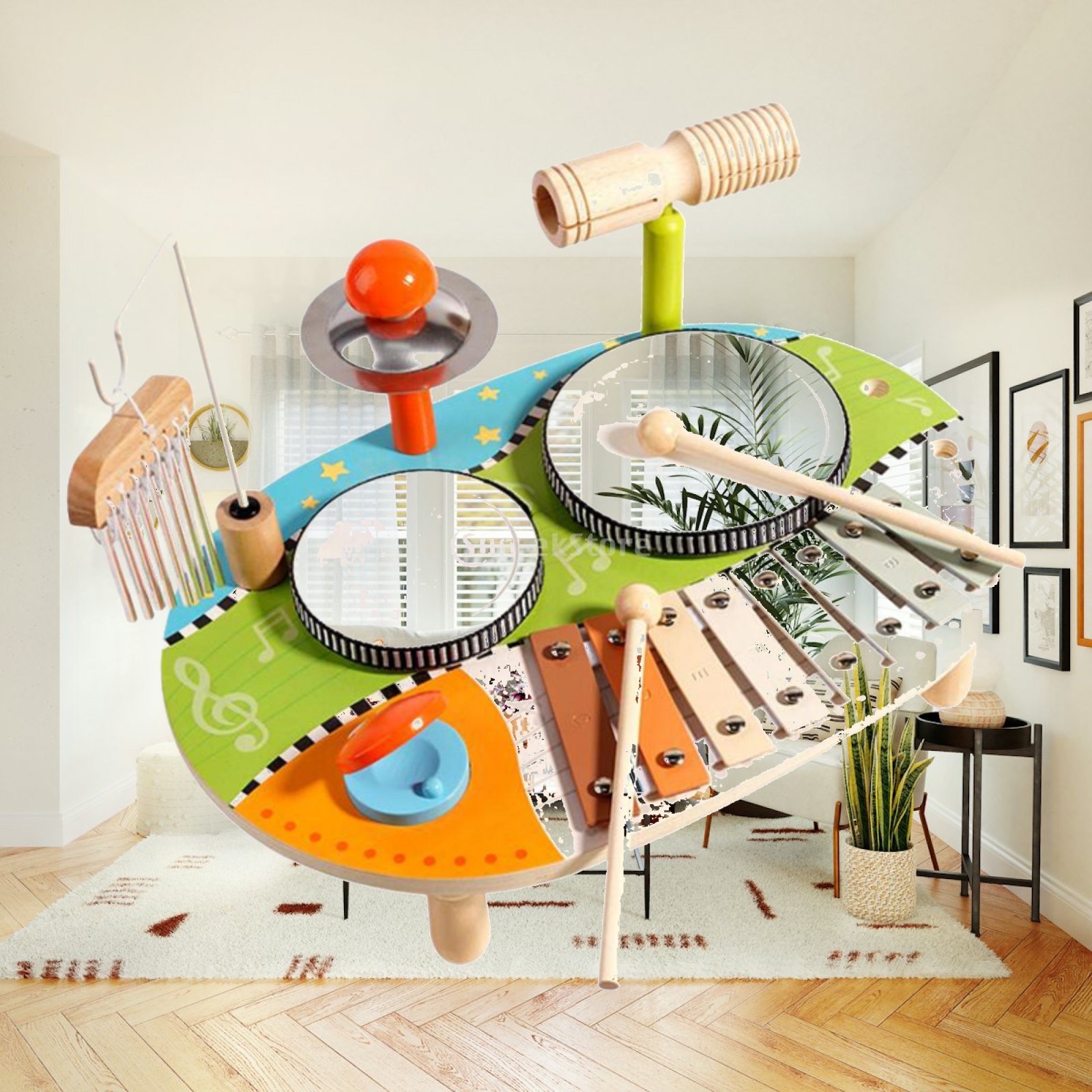 Xylophone Drum Set Learning &  - огляд і ціна Kids Toys Xylophone
