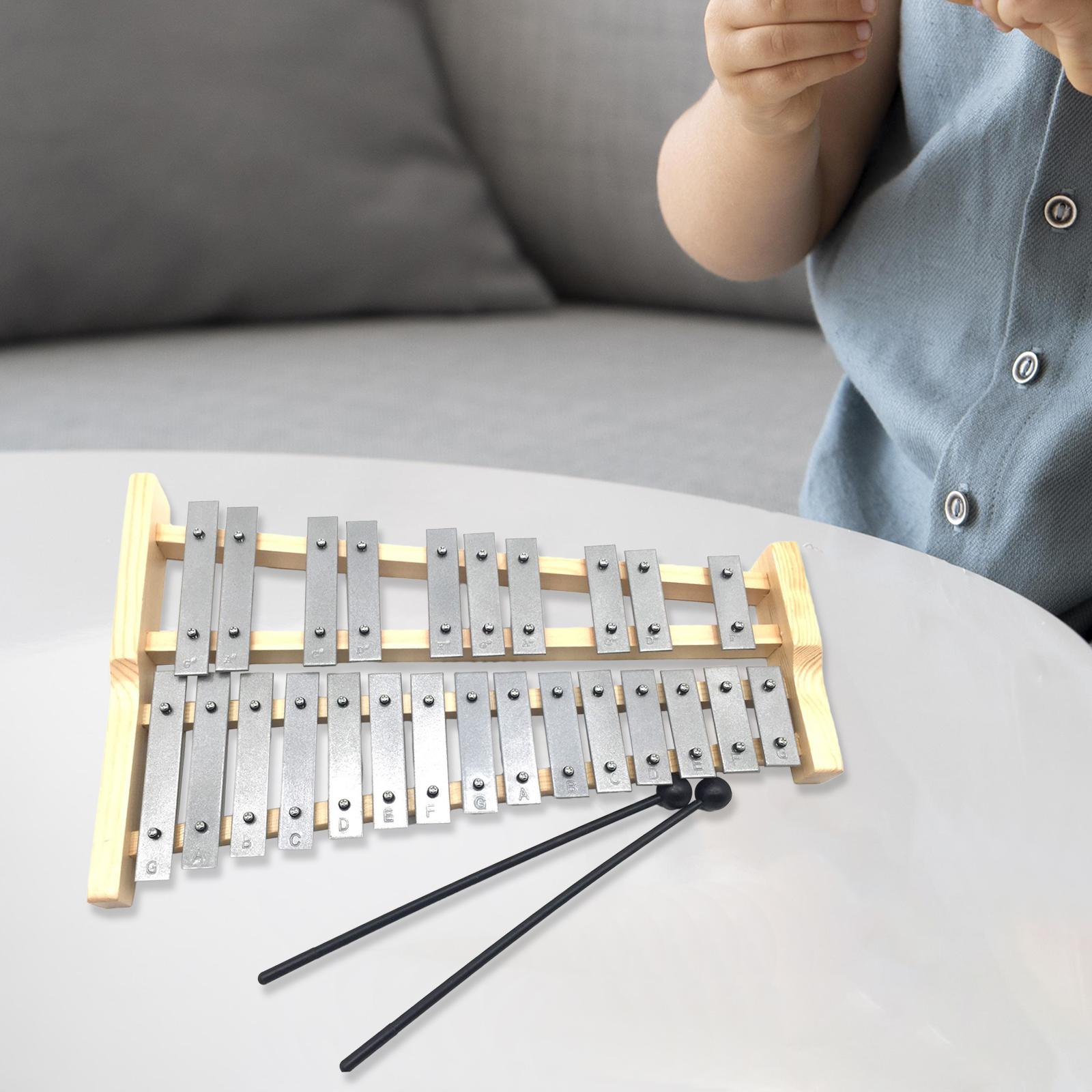 25 Notes Metal Keys Xylophone  - огляд і ціна Kids Toys Xylophone
