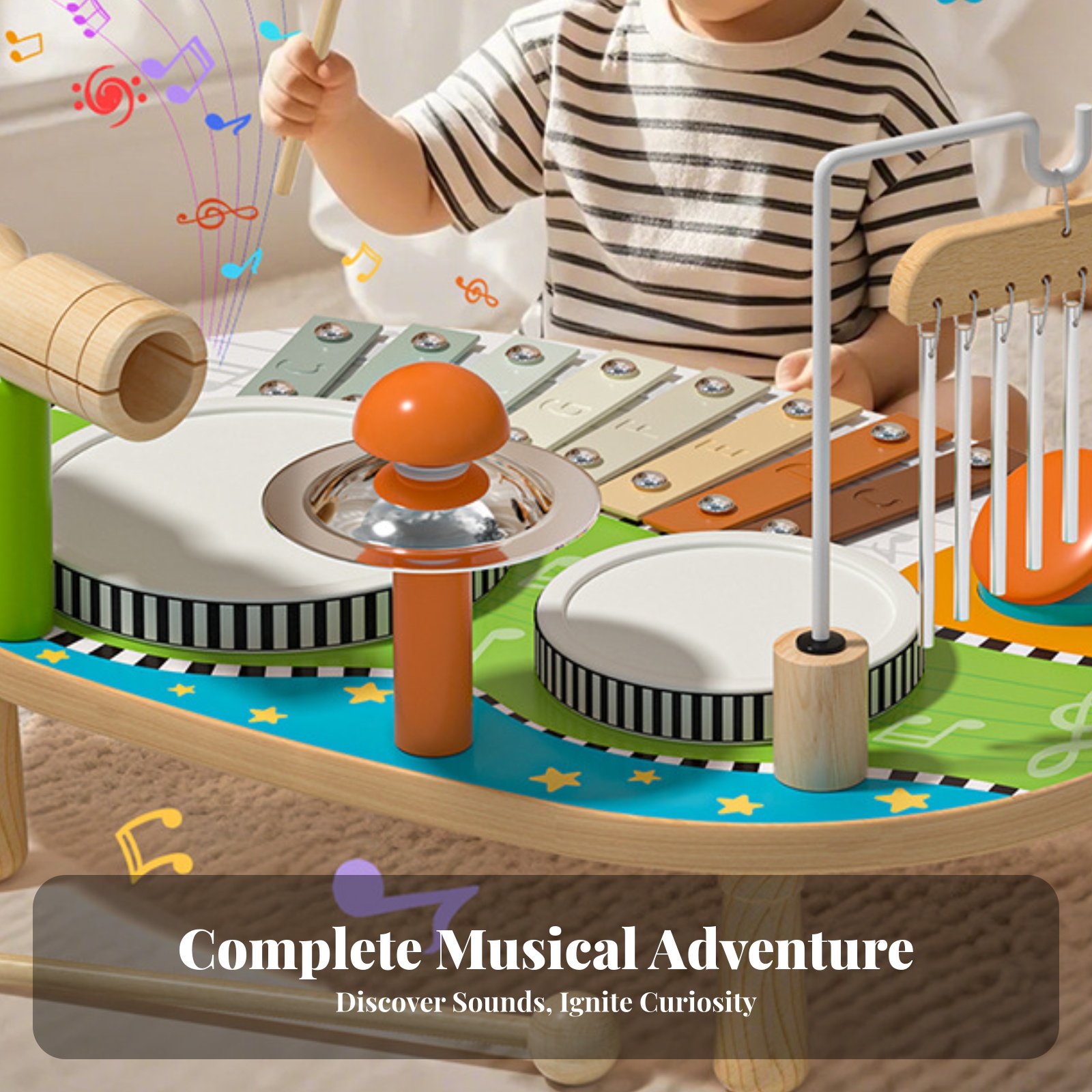Kids Drum and Xylophone Toy Ed - огляд і ціна Kids Toys Xylophone