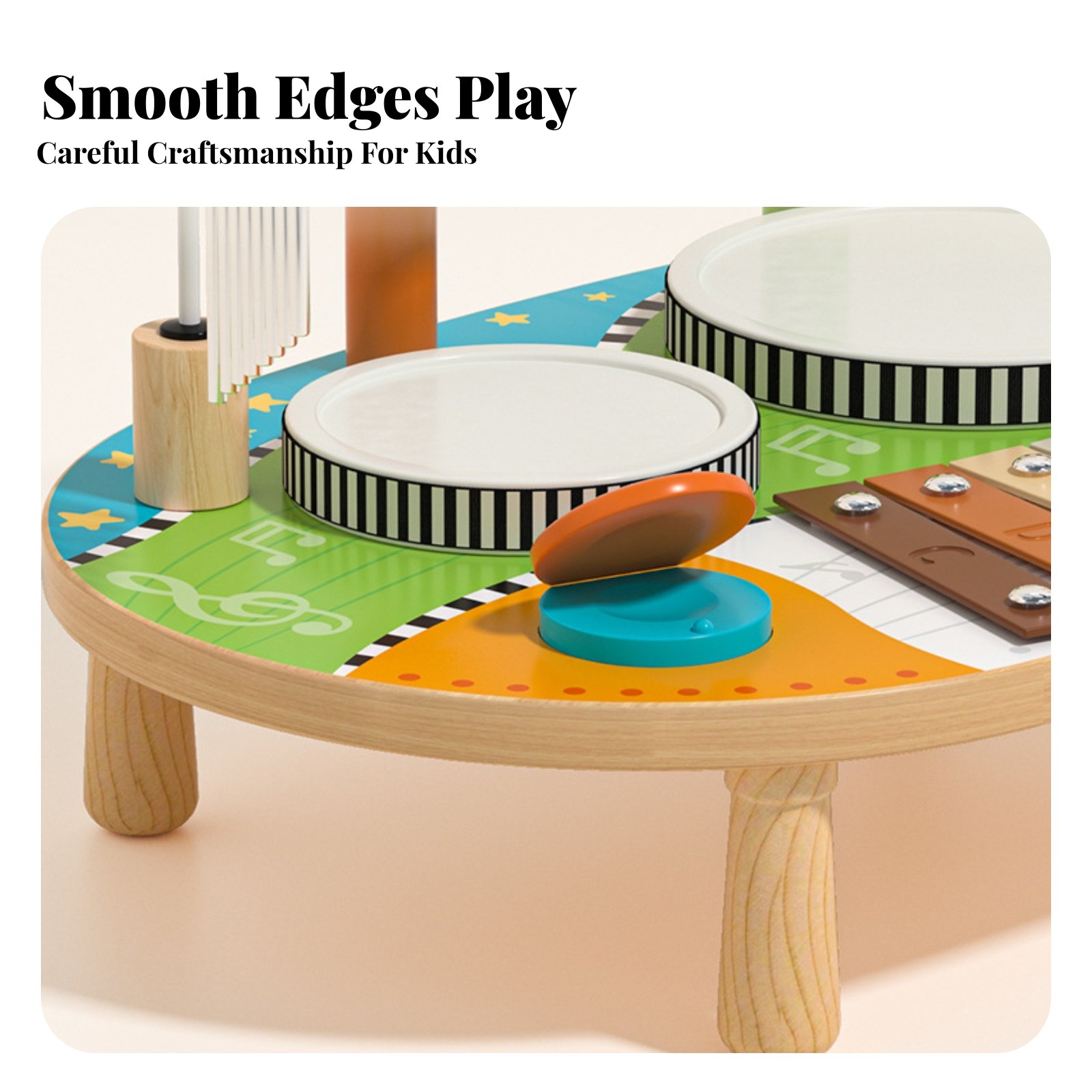 Kids Drum and Xylophone Toy Ed - огляд і ціна Kids Toys Xylophone