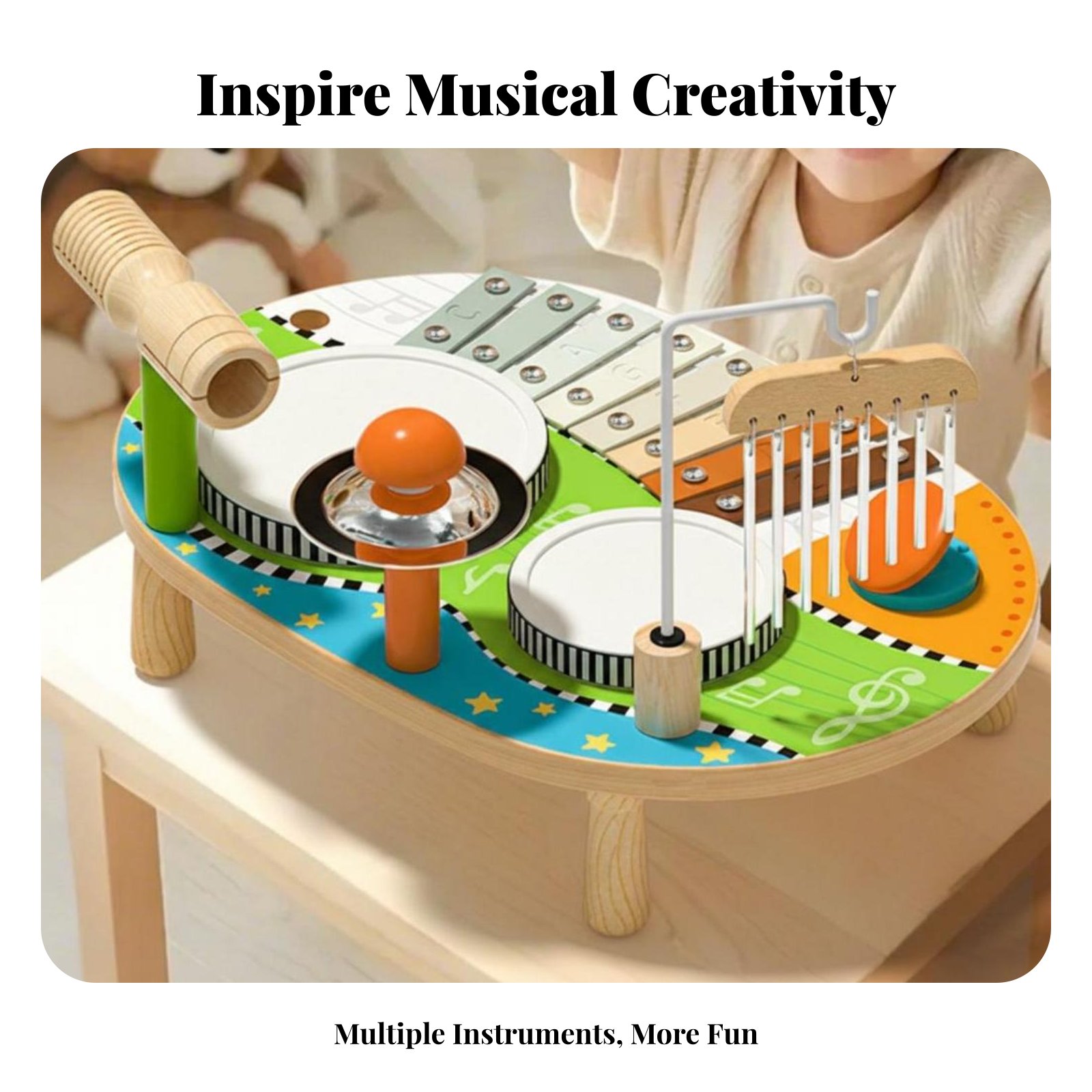 Kids Drum and Xylophone Toy Ed - огляд і ціна Kids Toys Xylophone