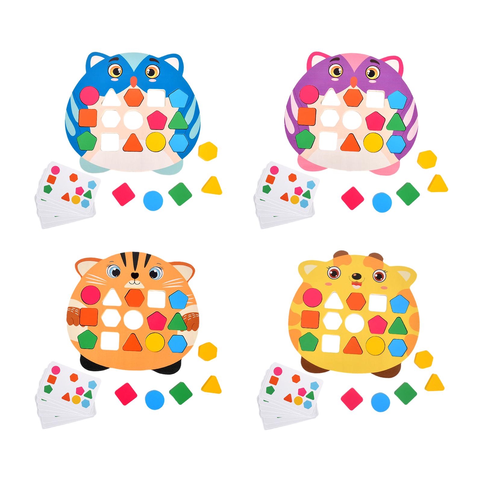 Shape Matching Game Activity T - огляд і ціна Kids Toys Under £5