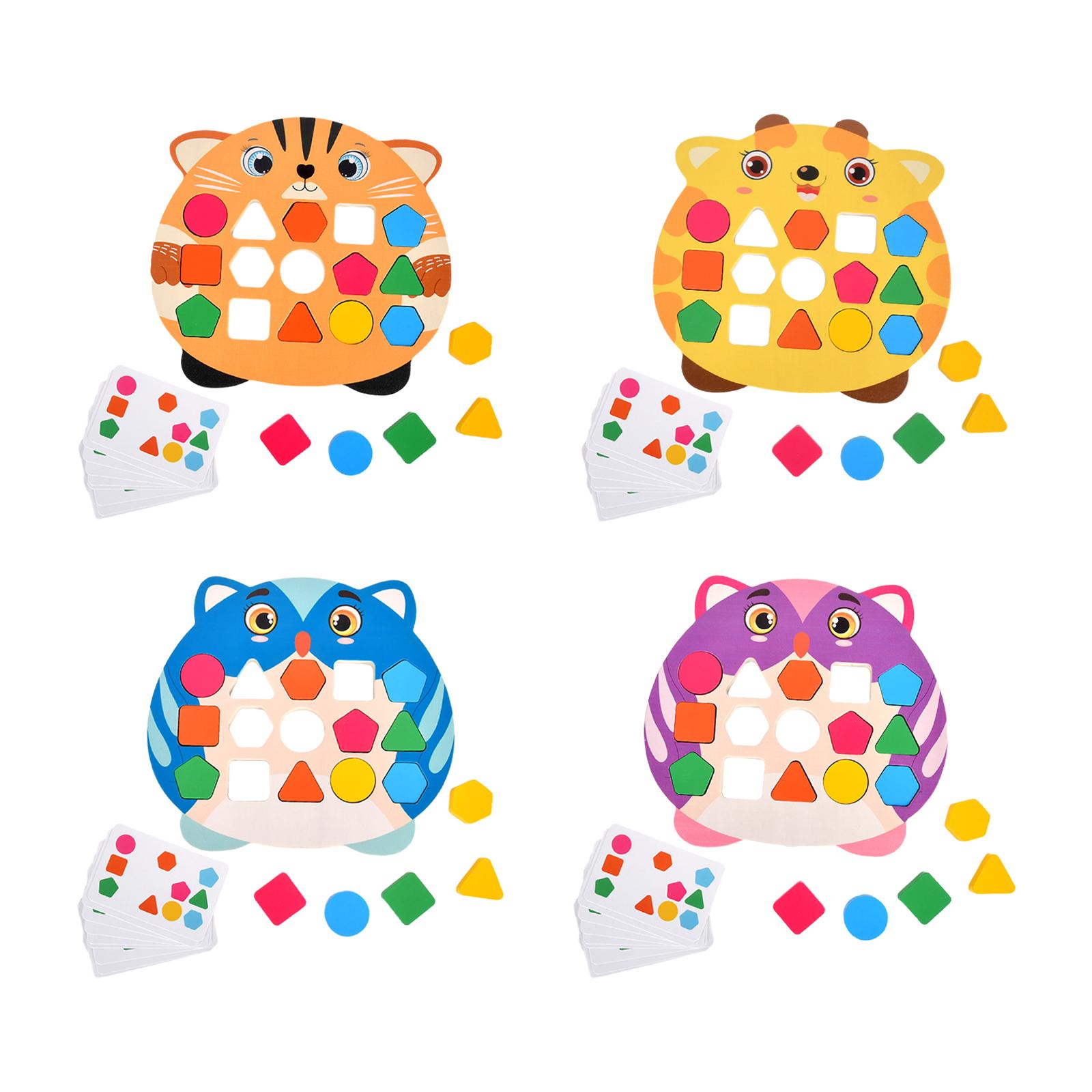 Shape Matching Game Activity T - огляд і ціна Kids Toys Under £5