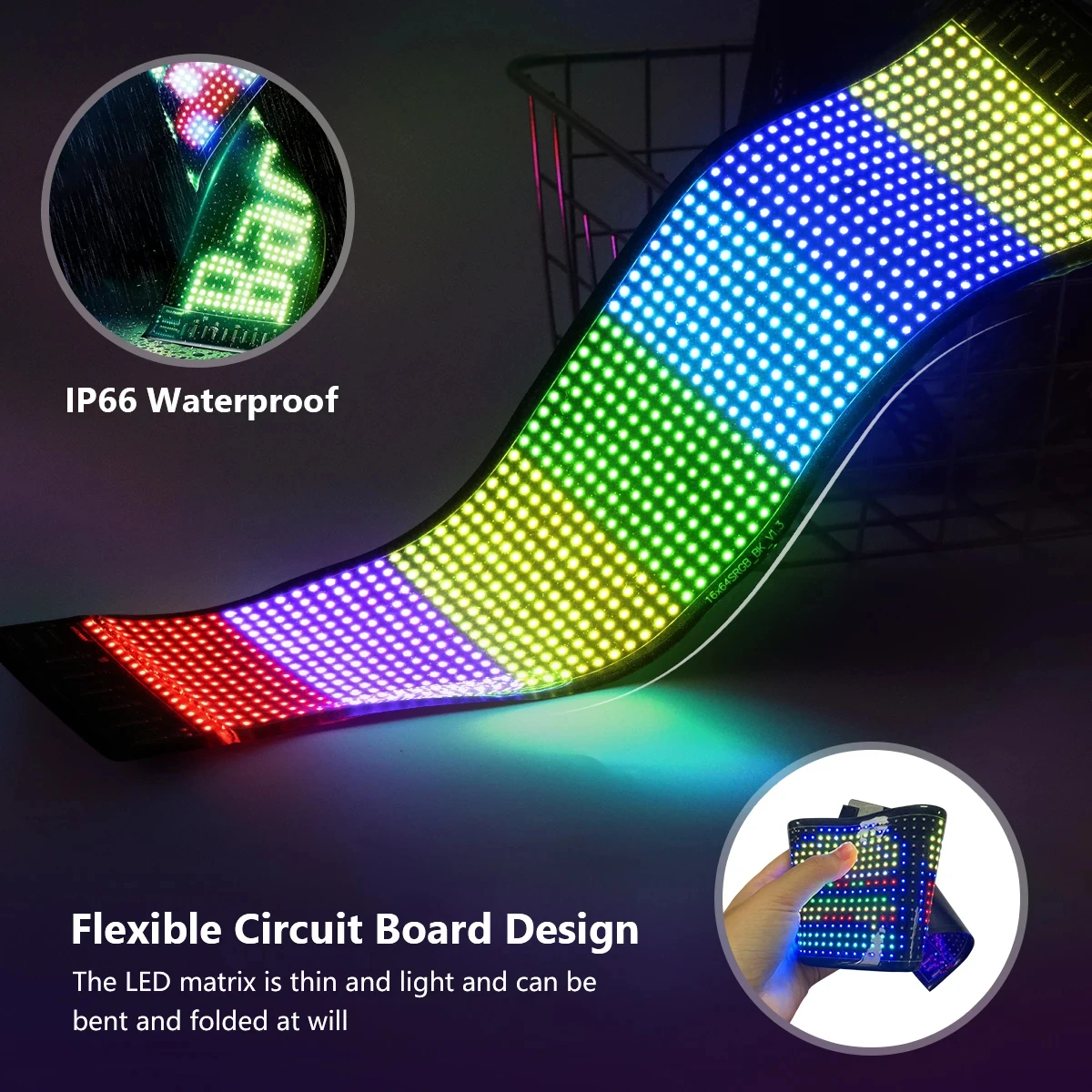 LED DIY Matrix Pixel Panel Led - огляд і ціна Remote Control Car