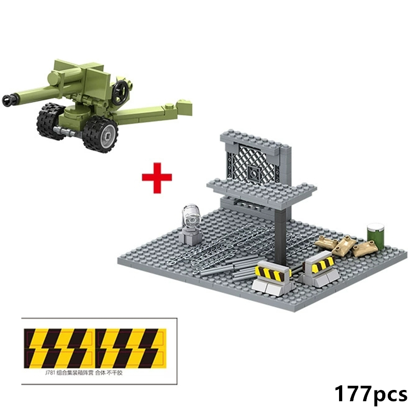 Military Police Army Base Defe - огляд і ціна Kids Toys Blocks