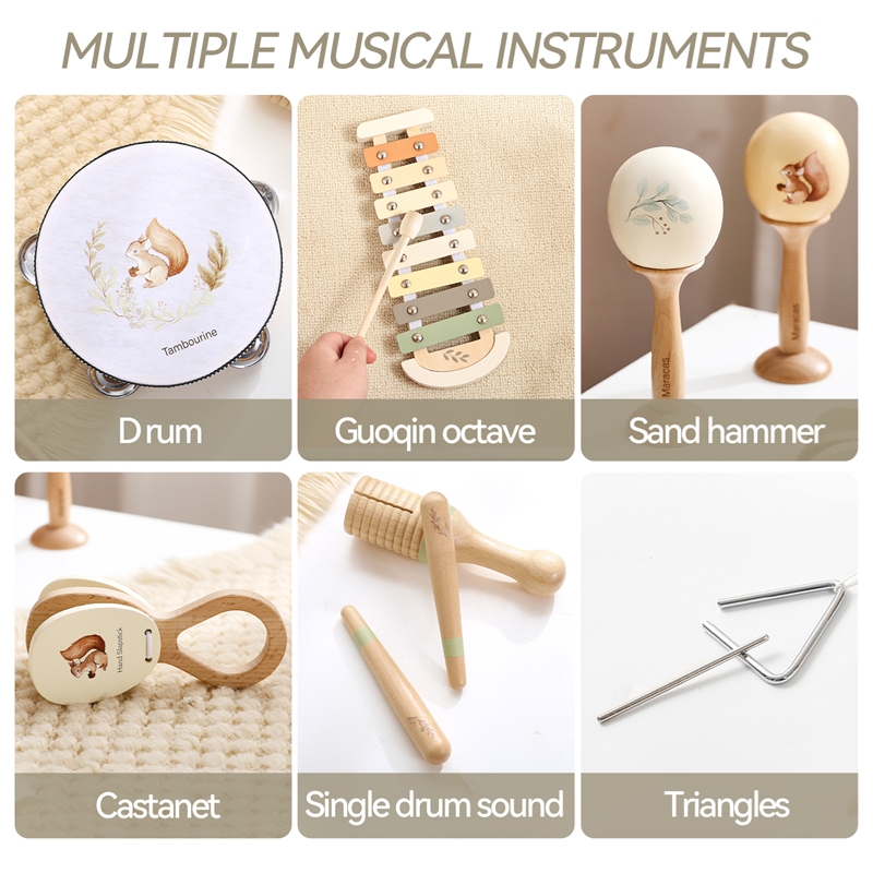 Baby Music Toys Maracas Drum X - огляд і ціна Kids Toys Xylophone