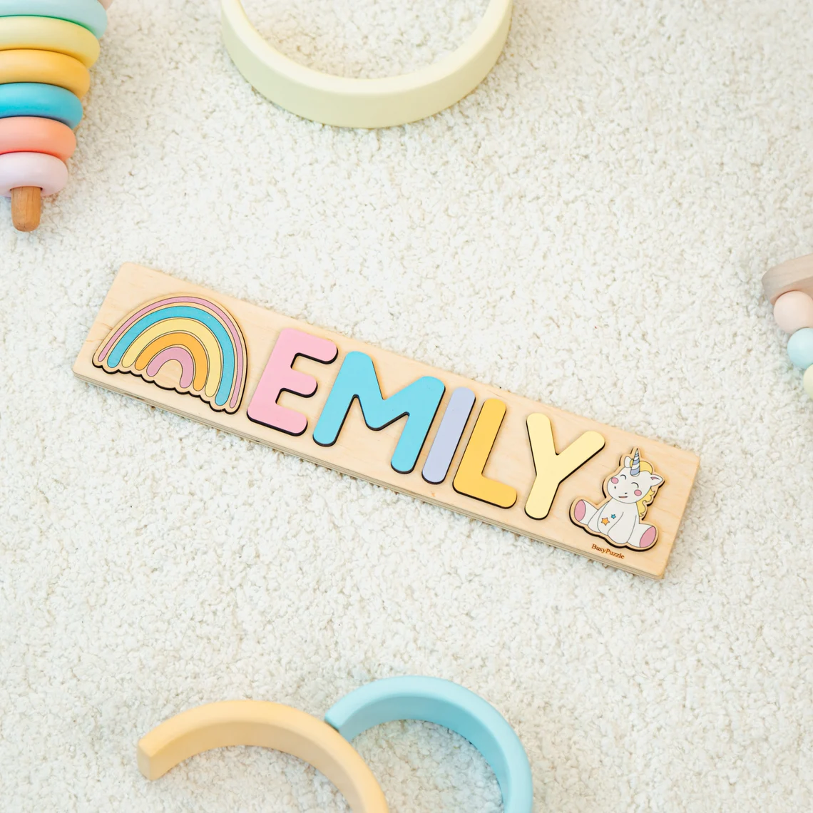 Personalized Name Puzzle With  - огляд і ціна Wooden Puzzle Kids
